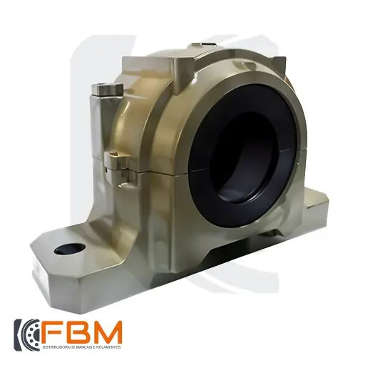 Mancal para rolamento com alta performance industrial